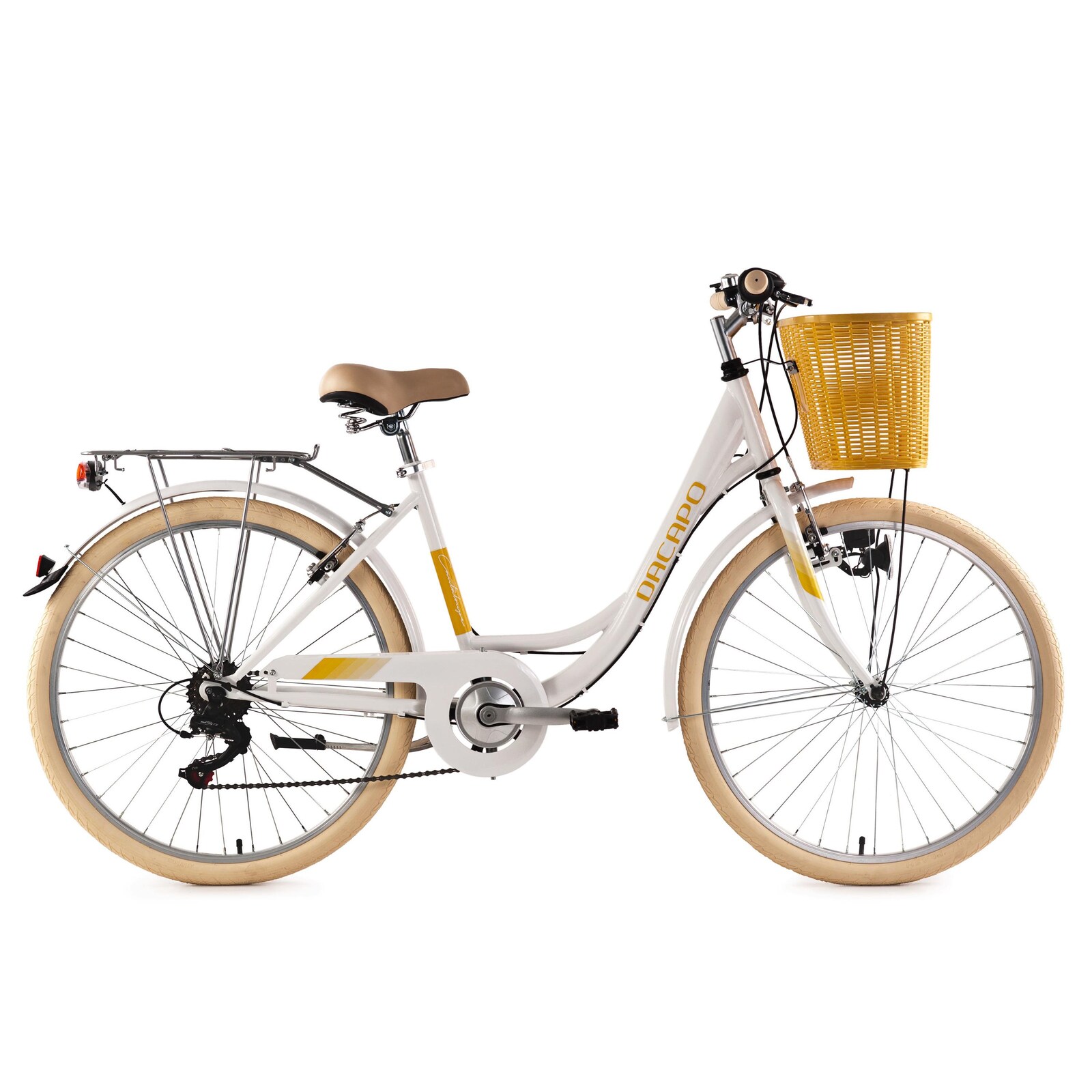 KS Cycling Damenfahrrad 26'' Cantaloupe mit Korb bei REWE