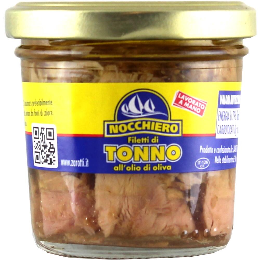 Nocchiero Filetti di Tonno all Olio Oliva Thunfischfilets