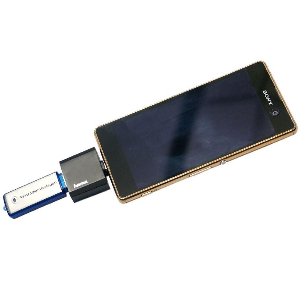 Hama Micro Usb Otg Adapter Usb Host Usb Stick Daten Transfer Fur Handy Tablet Pc Bei Rewe Online Bestellen