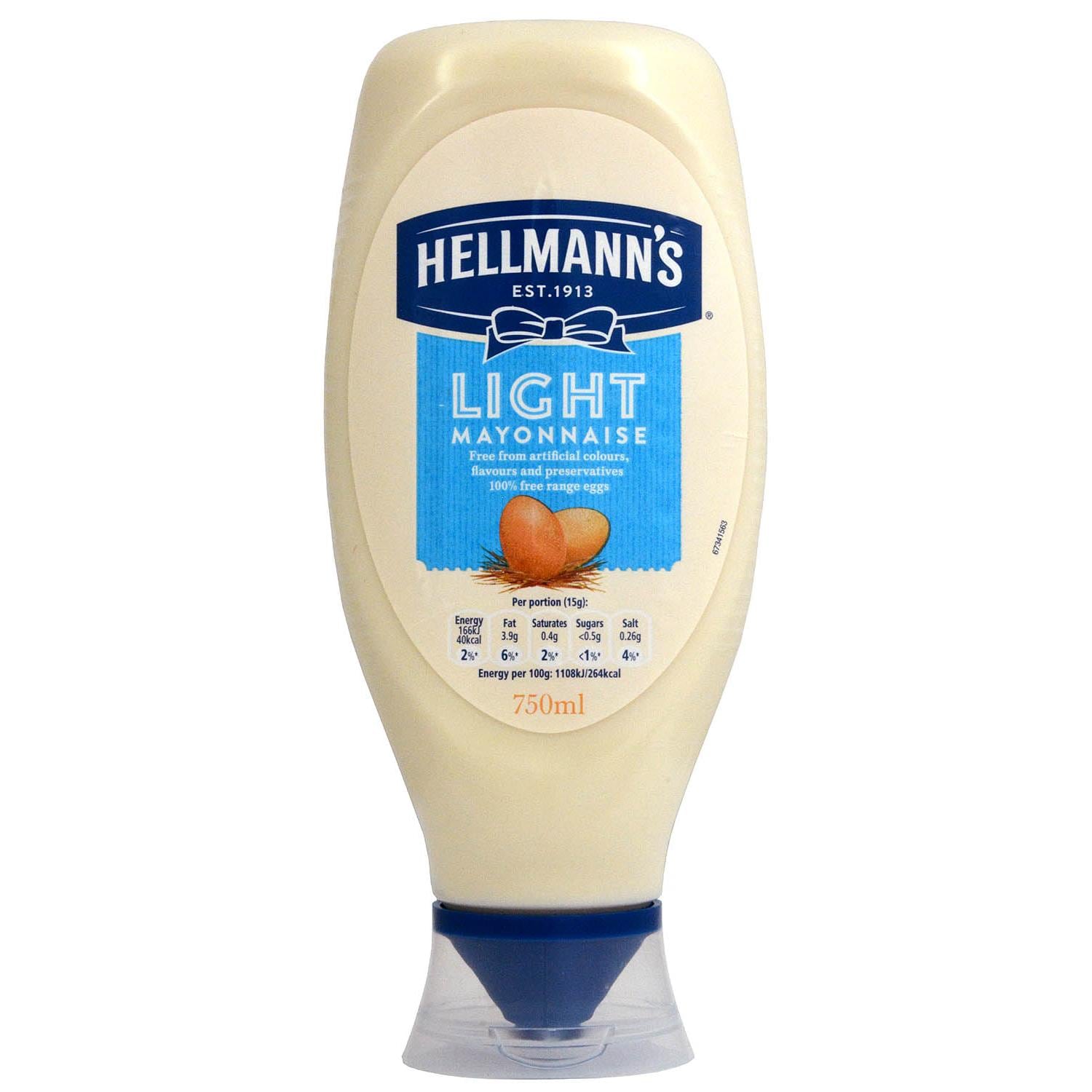 Hellmanns Light Mayonnaise 750ml Bei Rewe Online Bestellen