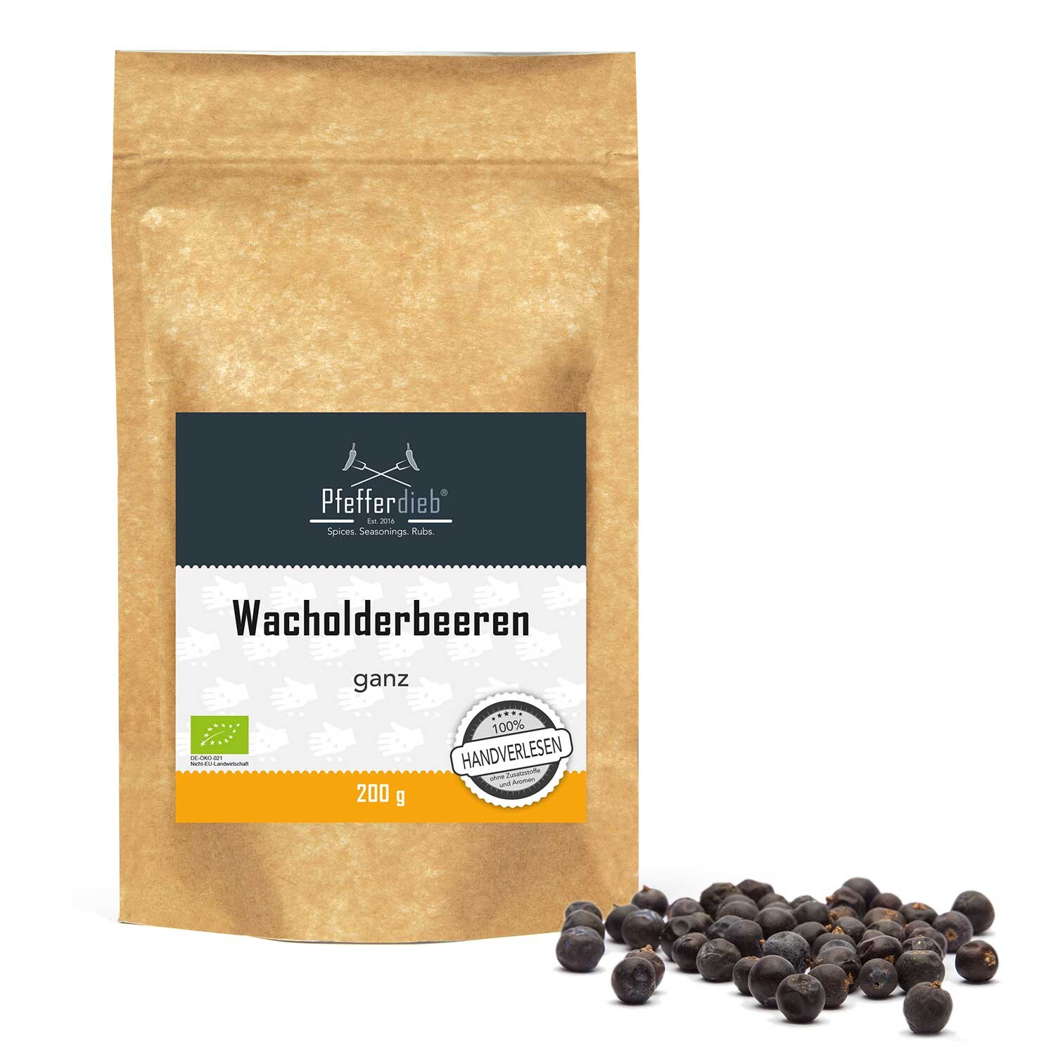 Wacholderbeeren Ganz Aus Wildsammlung Bio 200g Bei Rewe Online Bestellen